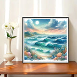 Mer 5D Diy Kits Broderie Diamant Diamond Painting FL6285