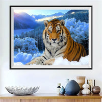 Tigre 5D Kit Broderie Diamants/Diamond Painting VM3598