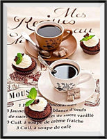 Café 5D Kit Broderie Diamant Diamond Painting VM42011