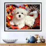 Chien 5D Kit Broderie Diamant Diamond Painting VM8669