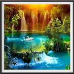 Nature- 5D Kit Broderie Diamant Diamond Painting VM9466