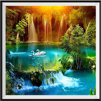 Nature- 5D Kit Broderie Diamant Diamond Painting VM9466