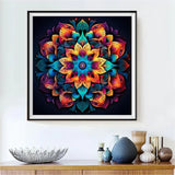 Mandala 5D Kit Broderie Diamant Diamond Painting FL7981