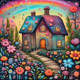 Paysage 5d Diy Kits Broderie Diamant Diamond Painting FL3402