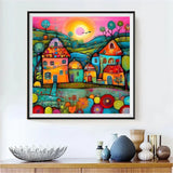 Dessin Animé 5d Diy Kit Broderie Diamant Diamond Painting FL7647