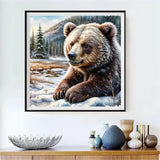 Ours - 5D Kit Broderie Diamants Diamond Painting FL3314