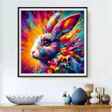 Lapin 5d Diy Kits Broderie Diamant Diamond Painting FL5423