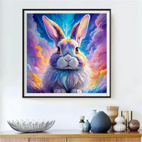 Lapin 5d Diy Kits Broderie Diamant Diamond Painting FL5427