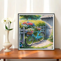 Bicyclette 5d Diy Kits Broderie Diamant Diamond Painting FL6380