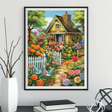 Village 5D Diy Kit Broderie Diamant Diamond Painting FL4578