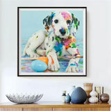 Chien - 5D Kit Broderie Diamant Diamond Painting VM7870