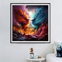 Phénix 5D Kit Broderie Diamant Diamond Painting FL7346