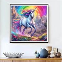 Licorne 5d Diy Kit Broderie Diamant Diamond Painting FL7557