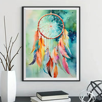 Attrape Rêves 5d Diy Kits Broderie Diamant Diamond Painting FL6066