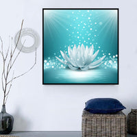 Lotus 5D Diy Kits Broderie Diamant Diamond Painting DS126510087