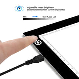 Portable Tracing LED Copy Board Light Box Ultra-Mince Réglable USB Power Pour Dessiner DT9004