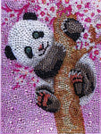 Panda De Forme Spéciale - 5D Kit Broderie Diamants/Diamond Painting HD9041