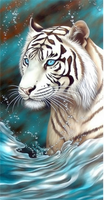 Tigre 5d Diy Kits Broderie Diamant Diamond Painting MJ1221