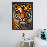 Tigre 5d Diy Kits Broderie Diamant Diamond Painting MJ1261