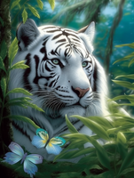 Tigre 5d Diy Kits Broderie Diamant Diamond Painting MJ1275