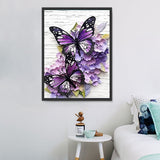 Papillon 5d Diy Kits Broderie Diamant Diamond Painting MJ1524