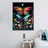 Papillon 5d Diy Kits Broderie Diamant Diamond Painting MJ1550