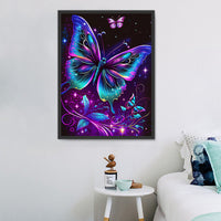 Papillon 5d Diy Kits Broderie Diamant Diamond Painting MJ1551