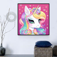 Licorne 5d Diy Kits Broderie Diamant Diamond Painting MJ1647