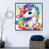 Licorne 5d Diy Kits Broderie Diamant Diamond Painting MJ1649