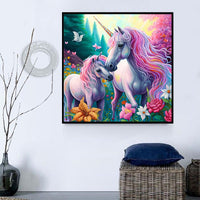 Licorne 5d Diy Kits Broderie Diamant Diamond Painting MJ1652