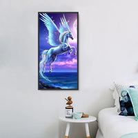 Licorne 5d Diy Kits Broderie Diamant Diamond Painting MJ1658