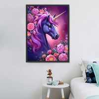 Licorne 5d Diy Kits Broderie Diamant Diamond Painting MJ1668