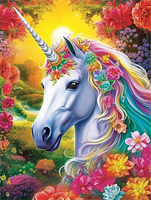 Licorne 5d Diy Kits Broderie Diamant Diamond Painting MJ1672