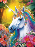 Licorne 5d Diy Kits Broderie Diamant Diamond Painting MJ1673