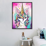 Licorne 5d Diy Kits Broderie Diamant Diamond Painting MJ1675