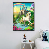 Licorne 5d Diy Kits Broderie Diamant Diamond Painting MJ1681