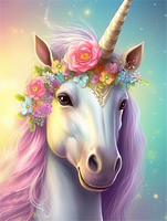 Licorne 5d Diy Kits Broderie Diamant Diamond Painting MJ1686