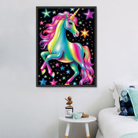 Licorne 5d Diy Kits Broderie Diamant Diamond Painting MJ1688