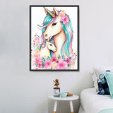 Licorne 5d Diy Kits Broderie Diamant Diamond Painting MJ1692