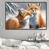 Renard 5d Diy Kits Broderie Diamant Diamond Painting MJ1839