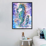 Hippocampe 5d Diy Kits Broderie Diamant Diamond Painting MJ1852
