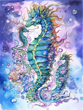 Hippocampe 5d Diy Kits Broderie Diamant Diamond Painting MJ1852