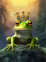 Grenouille 5d Diy Kits Broderie Diamant Diamond Painting MJ1921
