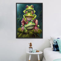 Grenouille 5d Diy Kits Broderie Diamant Diamond Painting MJ1936