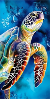 Tortue 5d Diy Kits Broderie Diamant Diamond Painting MJ1981