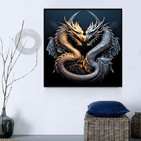 Dragon 5d Diy Kits Broderie Diamant Diamond Painting MJ2092