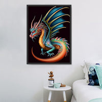 Dragon 5d Diy Kits Broderie Diamant Diamond Painting MJ2126