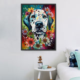 Chien 5d Diy Kits Broderie Diamant Diamond Painting MJ9134