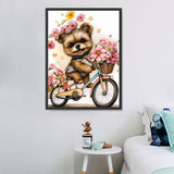 Chien 5d Diy Kits Broderie Diamant Diamond Painting MJ9166