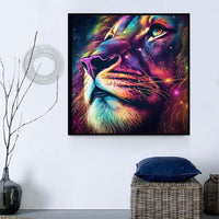 Lion 5d Diy Kits Broderie Diamant Diamond Painting MJ9184